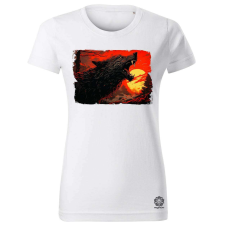 Magnolion Vérfarkas vérhold alatt v2 női póló - 19 szín, XS-2XL női póló