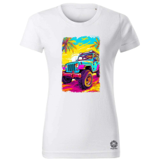 Magnolion Vibráló nyaralás v1 női póló - 19 szín, XS-2XL