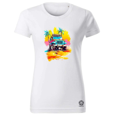 Magnolion Vibráló nyaralás v2 női póló - 19 szín, XS-2XL női póló