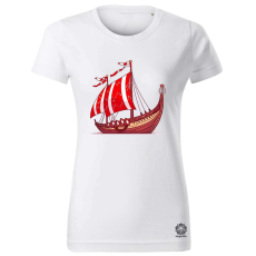 Magnolion Viking hosszúhajó v6 női póló - 19 szín, XS-2XL