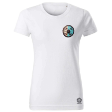 Magnolion Viking pajzs zseb női póló - 19 szín, XS-2XL női póló