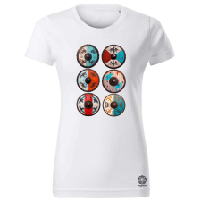 Magnolion Viking pajzsfal női póló - 19 szín, XS-2XL női póló