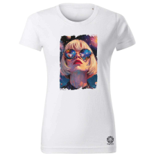 Magnolion Világegyetem kaleidoszkóp v6 női póló - 19 szín, XS-2XL női póló
