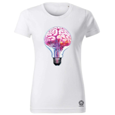 Magnolion Villanykörte agy v4 női póló - 19 szín, XS-2XL