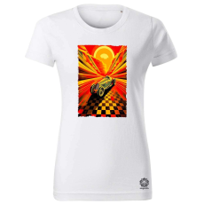 Magnolion Vintage Grand Prix v3 női póló - 19 szín, XS-2XL