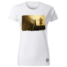 Magnolion Vintage horror jelenet v2 női póló - 19 szín, XS-2XL