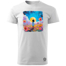 Magnolion Virágmező v3 férfi póló - 19 szín, S-3XL