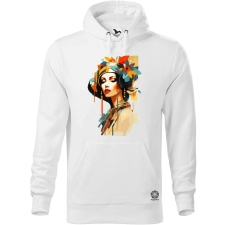 Magnolion Virágos geometria fantázia v2 férfi pulóver - 19 szín, S-5XL férfi pulóver, kardigán