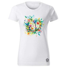 Magnolion Vízfesték tojások v4 női póló - 19 szín, XS-2XL női póló