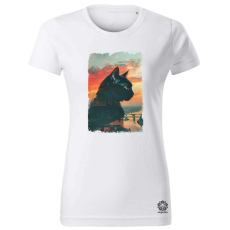 Magnolion Vörös cica BP v2 női póló - 19 szín, XS-2XL