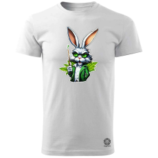 Magnolion Weed nyuszi v2 férfi póló - 19 szín, S-3XL