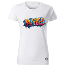 Magnolion Wild felirat v4 női póló - 19 szín, XS-2XL női póló