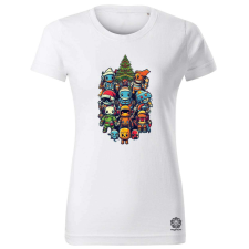 Magnolion XMAS játékkarakterek v6 női póló - 19 szín, XS-2XL női póló