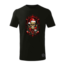 Magnolion XMAS koponya v2 gyerek póló - 11 szín, 4-12 éves gyerek póló