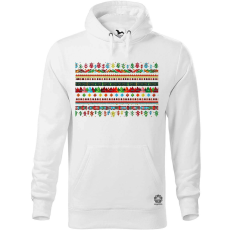 Magnolion XMAS minta v12 férfi pulóver - 19 szín, S-5XL