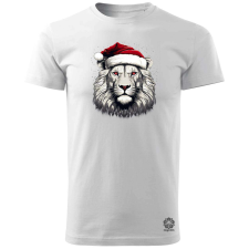 Magnolion XMAS oroszlán v10 férfi póló - 19 szín, S-3XL férfi póló