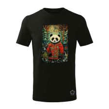Magnolion XMAS panda v7 gyerek póló - 11 szín, 4-12 éves gyerek póló