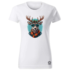 Magnolion XMAS rénszarvas v15 női póló - 19 szín, XS-2XL női póló