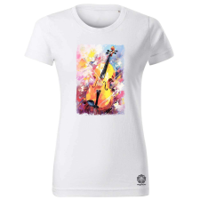 Magnolion Zene áramlás v4 női póló - 19 szín, XS-2XL női póló