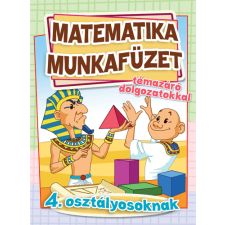 Magnusz Könyvkiadó Matematika munkafüzet témazáró dolgozatokkal 4. osztályosoknak gyermekkönyvek