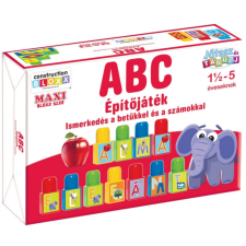 Magyar Gyártó Játssz és tanulj!: ABC betűk és számok fejlesztő építőjáték - D-Toys barkácsolás, építés
