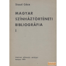 Magyar Színházi Intézet Magyar színháztörténeti bibliográfia I-II. antikvárium - használt könyv