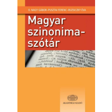 Magyar szinonimaszótár tankönyv