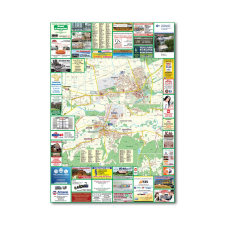 Magyar Térképház Kft. Huber Maps Kartográfiai Kft. Körmend és Szentgotthárd térkép, Körmend várostérkép Térképház 2017 Körmend térkép térkép