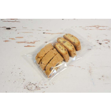 Magyar termék Átlátszó tasak  desszert csomagoláshoz 12x16+2 cm ragasztócsíkos konyhai eszköz