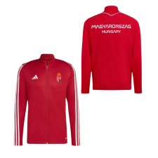 Magyarország melegítő felső Adidas piros férfi edzőruha
