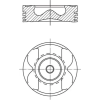 Mahle dugattyú 004 56 00