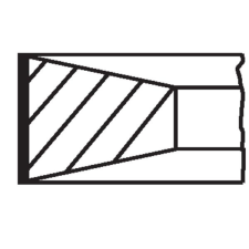 Mahle dugattyúgyűrű-készlet MAHLE 007 RS 00106 0N0 autóalkatrész