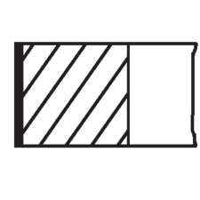 Mahle dugattyúgyűrű-készlet MAHLE 008 56 N0 autóalkatrész