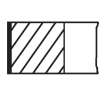 Mahle dugattyúgyűrű-készlet MAHLE 039 82 V0