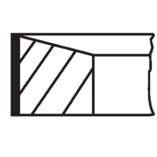 Mahle dugattyúgyűrű-készlet MAHLE 039 RS 00117 0N0 autóalkatrész