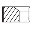 Mahle dugattyúgyűrű-készlet MAHLE 681 RS 00111 0N0