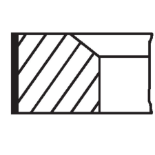 Mahle dugattyúgyűrű-készlet MAHLE 681 RS 00111 0N0 autóalkatrész