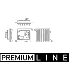 Mahle ellenállás, belső tér szellőzés MAHLE ABR 36 000P autóalkatrész