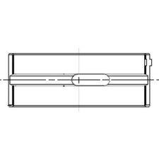 Mahle főtengelycsapágy MAHLE 001 HL 21956 000 autóalkatrész