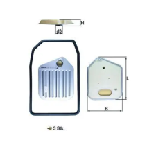 Mahle Hidraulikus szűrő, automata sebességváltó HX 163KIT autóalkatrész