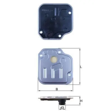Mahle Hidraulikus szűrő, automata sebességváltó HX 244 autóalkatrész