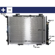 Mahle hűtő, motorhűtés CR 2204 001S autóalkatrész