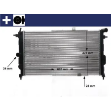 Mahle hűtő, motorhűtés CR 438 000S autóalkatrész