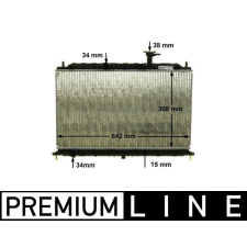 Mahle hűtő, motorhűtés MAHLE CR 1303 000P autóalkatrész