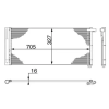 Mahle kondenzátor, klíma AC 425 000S