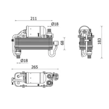 Mahle kondenzátor, klíma AC 960 000P autóalkatrész