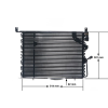 Mahle kondenzátor, klíma MAHLE AC 149 000S