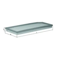 Mahle légszűrő LX 1751 autóalkatrész