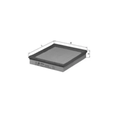 Mahle légszűrő LX 316 autóalkatrész