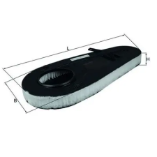 Mahle légszűrő LX 3598 autóalkatrész